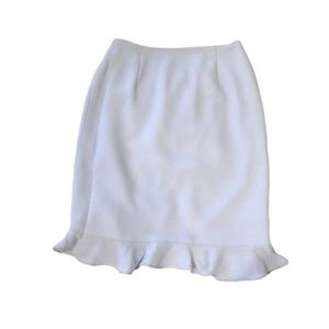 y2k  Baby blue ruffle midi skirt